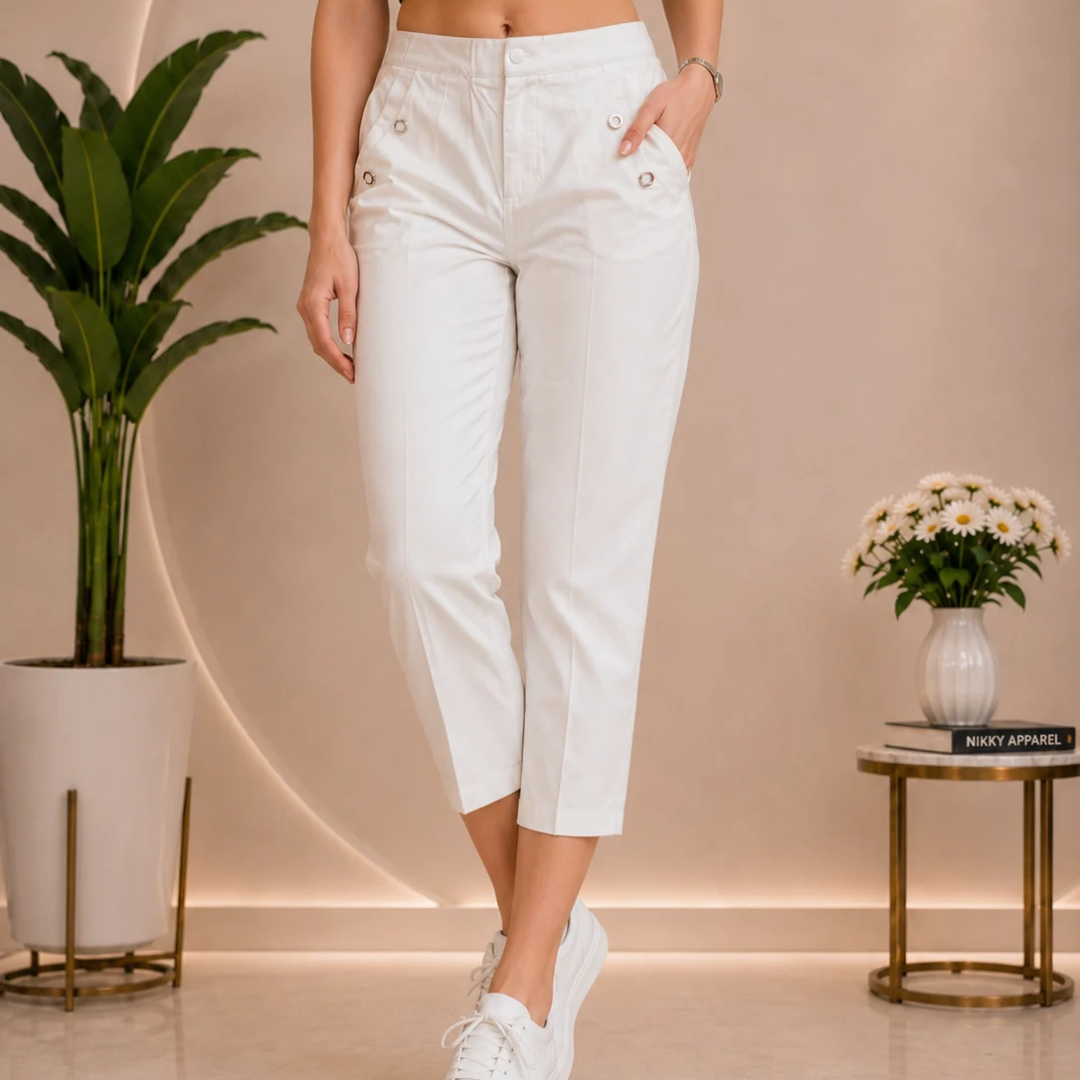 Stretch Capri / Crop Pants